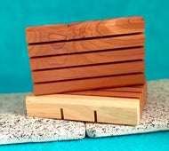 Natural Aromatic Cedar Soap Dish